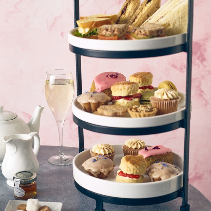 GenWare Three Tier Presentation Plate Stand 20.5cm