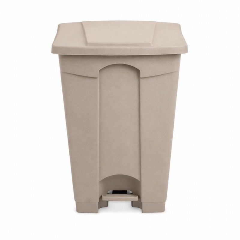 Jantex Kitchen Pedal Bin Beige - 45Ltr