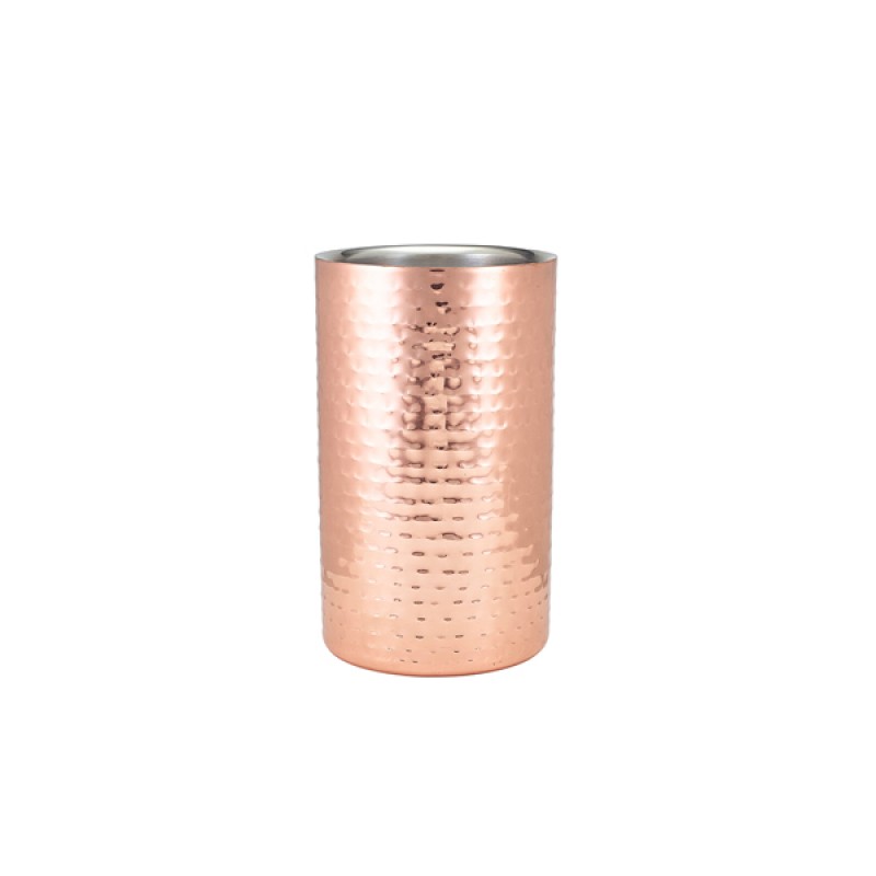 GenWare Hammered Copper Plated Wine Cooler GenWare Hammered Copper Plated Wine Cooler
