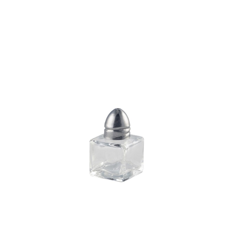 Individual Glass Salt Pot 30 x 30 x 50mm Individual Glass Salt Pot 30 x 30 x 50mm