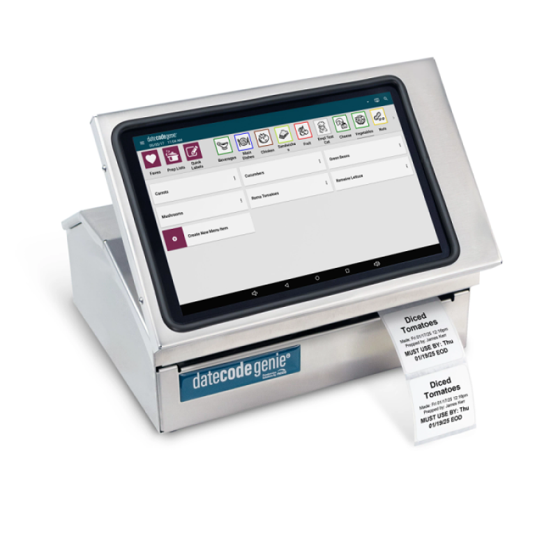 Date Code Genie System - Single Printer Date Code Genie System - Single Printer