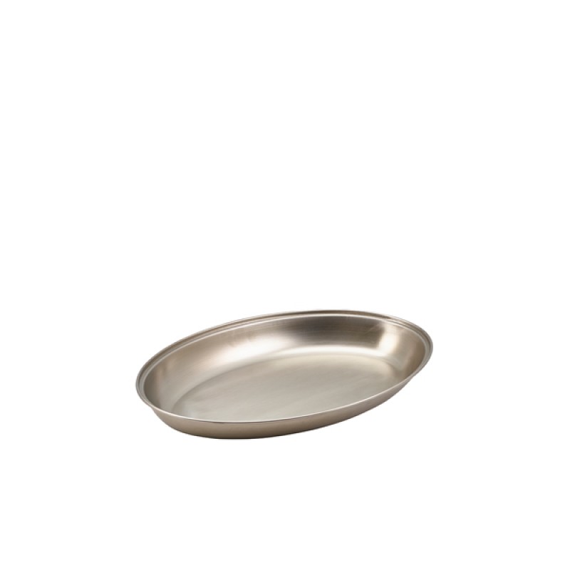 GenWare Stainless Steel Oval Vegetable Dish 20cm/8 GenWare Stainless Steel Oval Vegetable Dish 20cm/8