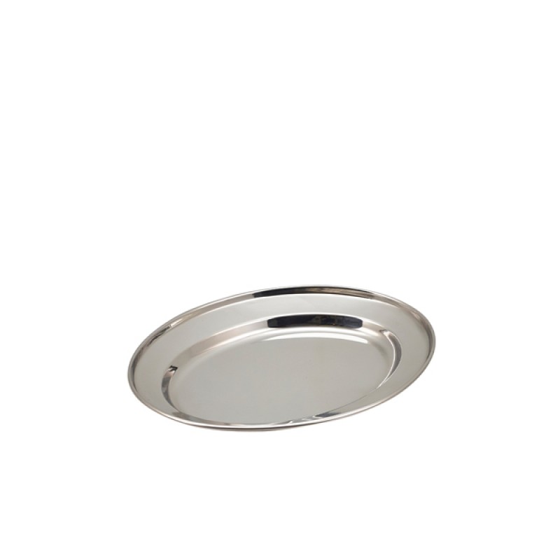 GenWare Stainless Steel Oval Flat GenWare Stainless Steel Oval Flat