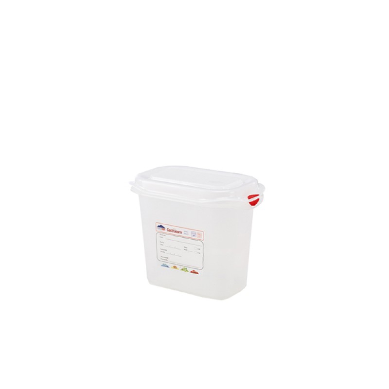 GN Storage Container 1/9 150mm Deep 1.5L GN Storage Container 1/9 150mm Deep 1.5L