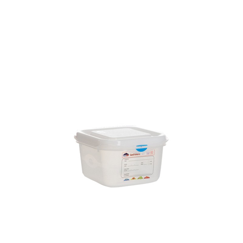 GN Storage Container 1/6 100mm Deep 1.7L GN Storage Container 1/6 100mm Deep 1.7L