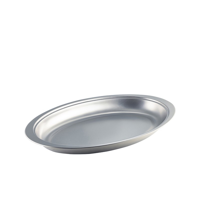 GenWare Stainless Steel Oval Banqueting Dish 50cm/20 GenWare Stainless Steel Oval Banqueting Dish 50cm/20
