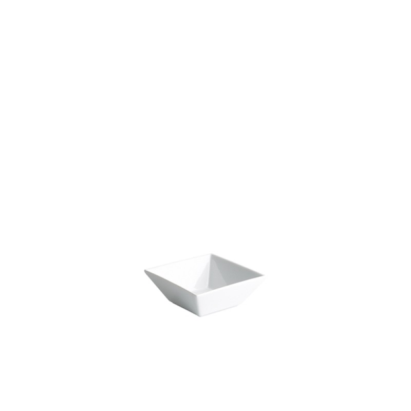 Genware Ceramic Square Dip Dish 6.5 x 3cm Genware Ceramic Square Dip Dish 6.5 x 3cm
