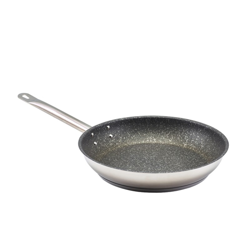 GenWare Non Stick Teflon Stainless Steel Frying Pan 28cm GenWare Non Stick Teflon Stainless Steel Frying Pan 28cm