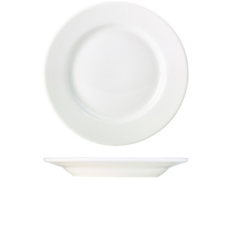 Genware Porcelain Classic Winged Plate 31cm/12.25 Genware Porcelain Classic Winged Plate 31cm/12.25