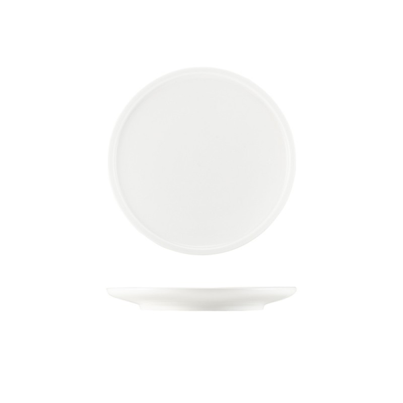 GenWare Porcelain Flat Rim Plate 18cm/7 GenWare Porcelain Flat Rim Plate 18cm/7