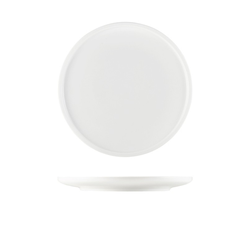 GenWare Porcelain Flat Rim Plate 23cm/9 GenWare Porcelain Flat Rim Plate 23cm/9