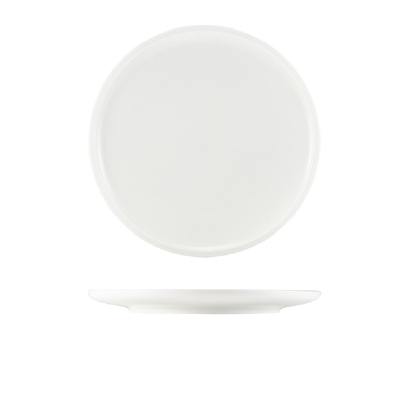 GenWare Porcelain Flat Rim Plate 26cm/10 GenWare Porcelain Flat Rim Plate 26cm/10