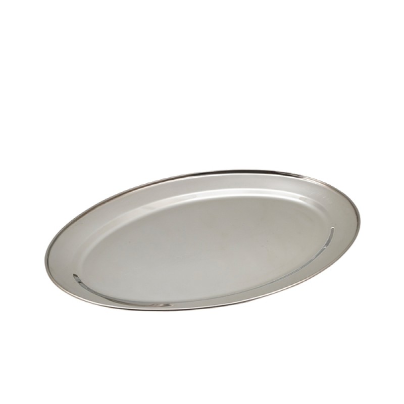 GenWare Stainless Steel Oval Flat 46cm/18 GenWare Stainless Steel Oval Flat 46cm/18