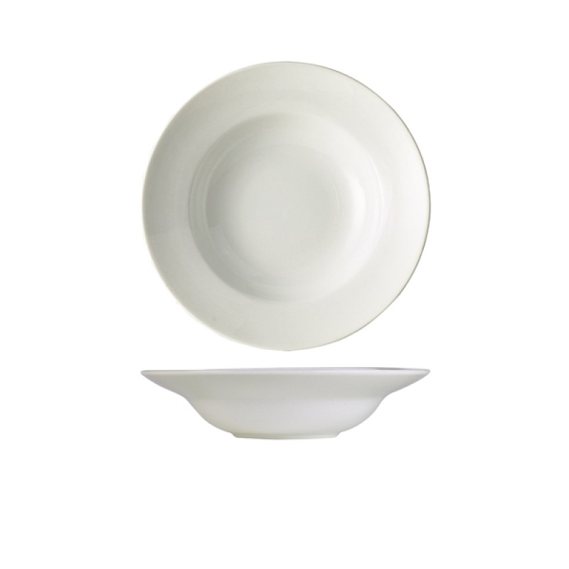 Genware Porcelain Pasta Dish 22cm/8.5 Genware Porcelain Pasta Dish 22cm/8.5