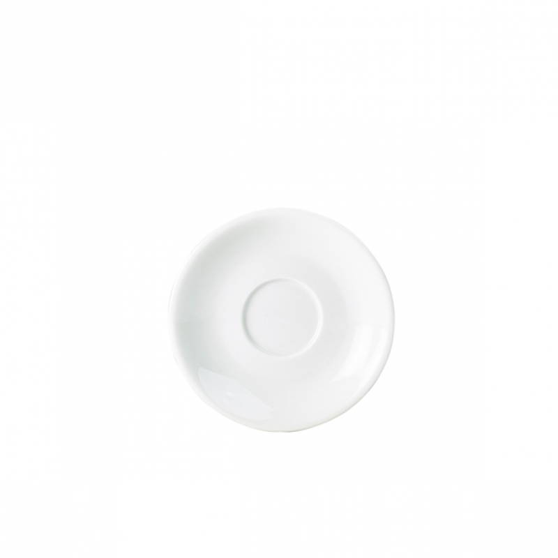 Genware Porcelain Saucer 13.5cm/ 5.25 Genware Porcelain Saucer 13.5cm/ 5.25