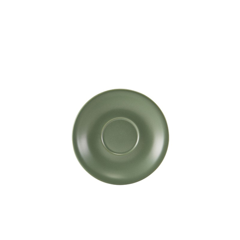 GenWare Porcelain Matt Sage Saucer 13.5cm/5.25 GenWare Porcelain Matt Sage Saucer 13.5cm/5.25