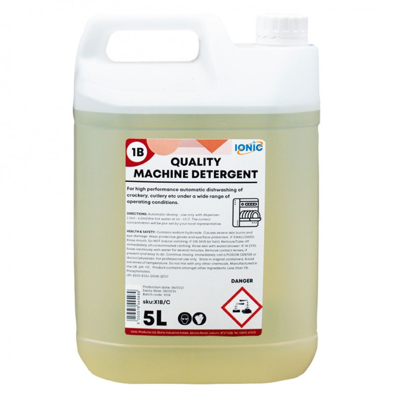 1B Quality Machine Detergent (2x5L)