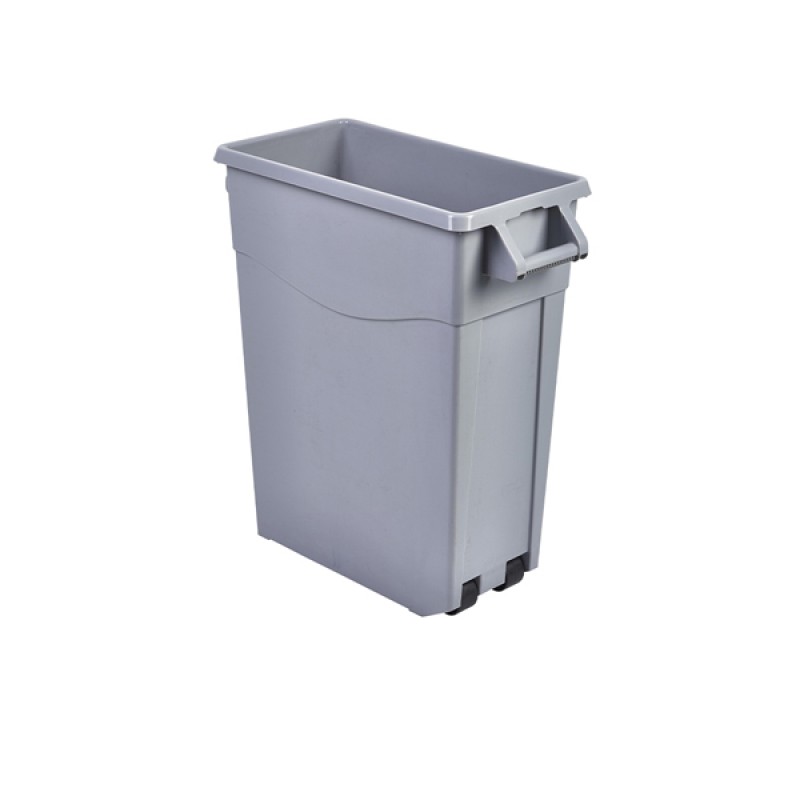 Grey Slim Recycling Bin 65L Grey Slim Recycling Bin 65L