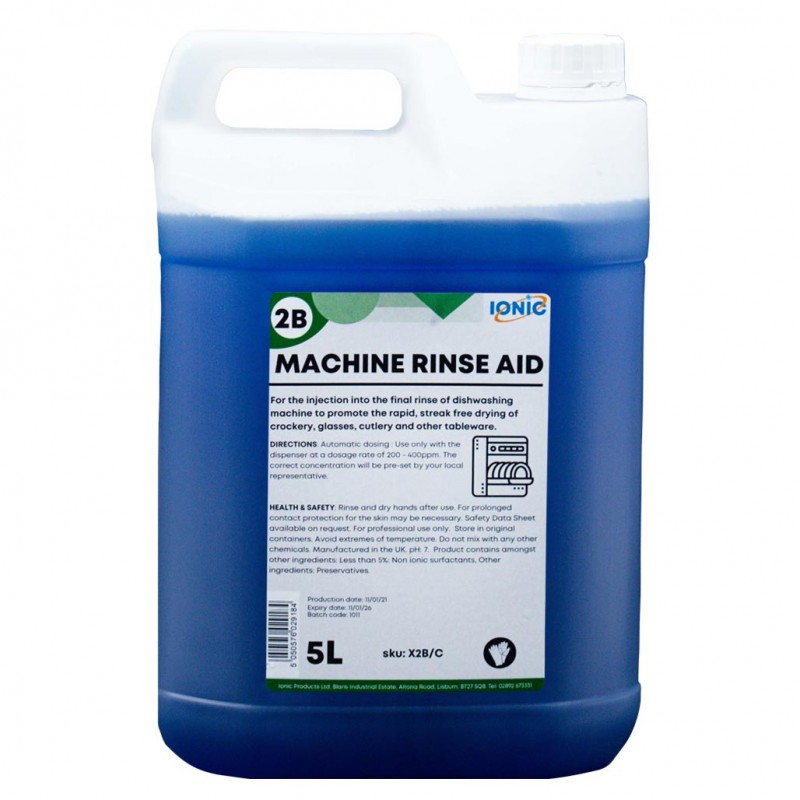 2B Machine Rinse Aid (2x5L)