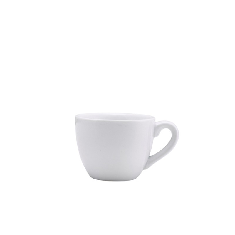 Genware Porcelain Black Bowl Shaped Cup 9cl/3oz Genware Porcelain Black Bowl Shaped Cup 9cl/3oz