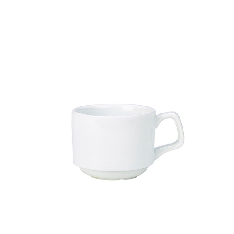 Genware Porcelain Stacking Cup 20cl/7oz Genware Porcelain Stacking Cup 20cl/7oz