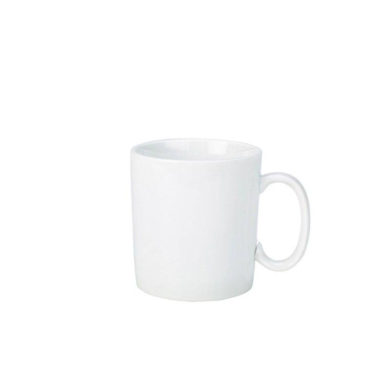 Genware Porcelain Straight Sided Mug 28cl/10oz Genware Porcelain Straight Sided Mug 28cl/10oz