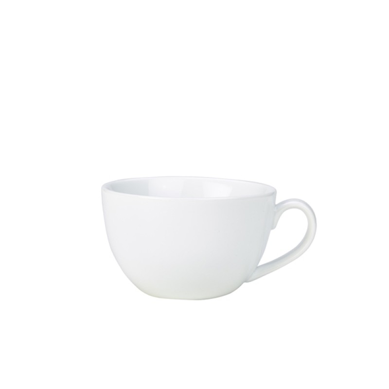 Genware Porcelain Bowl Shaped Cup 29cl/10.25oz Genware Porcelain Bowl Shaped Cup 29cl/10.25oz