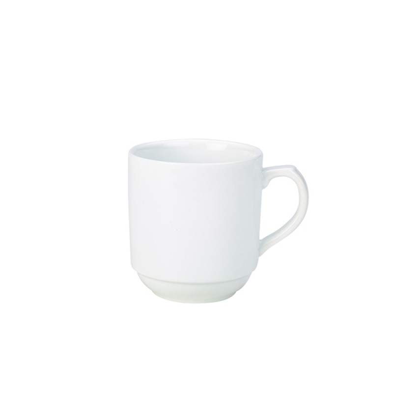 Genware Porcelain Stacking Mug 30cl/10oz Genware Porcelain Stacking Mug 30cl/10oz