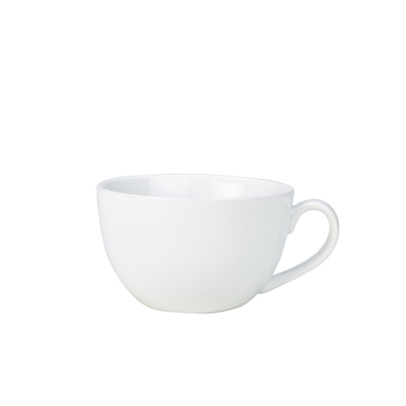 Genware Porcelain Black Bowl Shaped Cup 34cl/12oz Genware Porcelain Black Bowl Shaped Cup 34cl/12oz