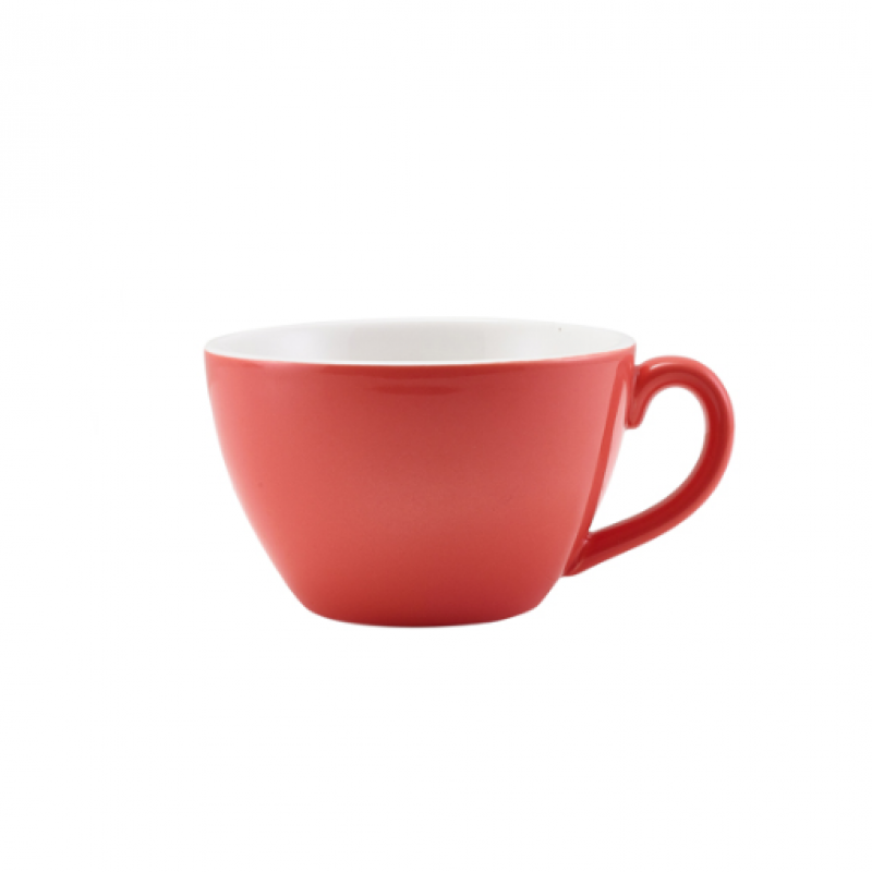 GenWare Porcelain Coral Bowl Shaped Cup 34cl/ 12oz GenWare Porcelain Coral Bowl Shaped Cup 34cl/ 12oz