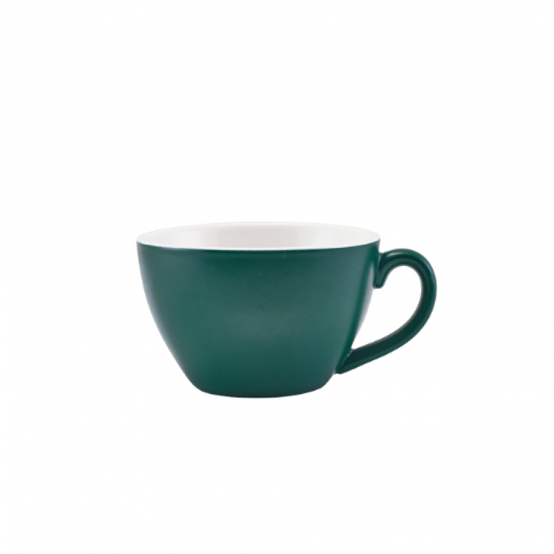 GenWare Porcelain Matt Teal Bowl Shaped Cup 34cl/ 12oz GenWare Porcelain Matt Teal Bowl Shaped Cup 34cl/ 12oz
