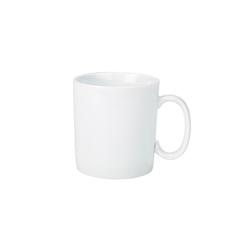 Genware Porcelain Straight Sided Mug 34cl/12oz Genware Porcelain Straight Sided Mug 34cl/12oz