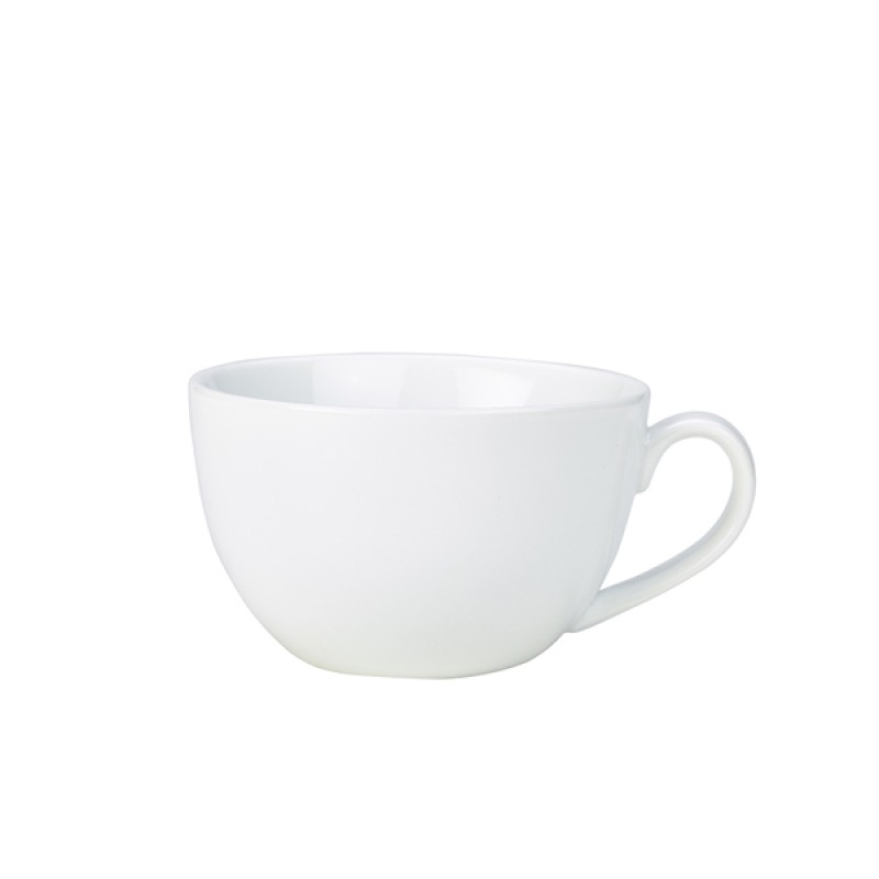 Genware Porcelain Bowl Shaped Cup 40cl/14oz Genware Porcelain Bowl Shaped Cup 40cl/14oz