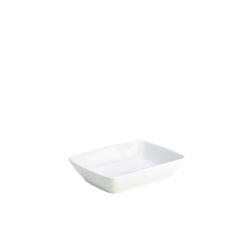 Genware Porcelain Rectangular Dish 16 x 12cm/6.25 x 4.75 Genware Porcelain Rectangular Dish 16 x 12cm/6.25 x 4.75