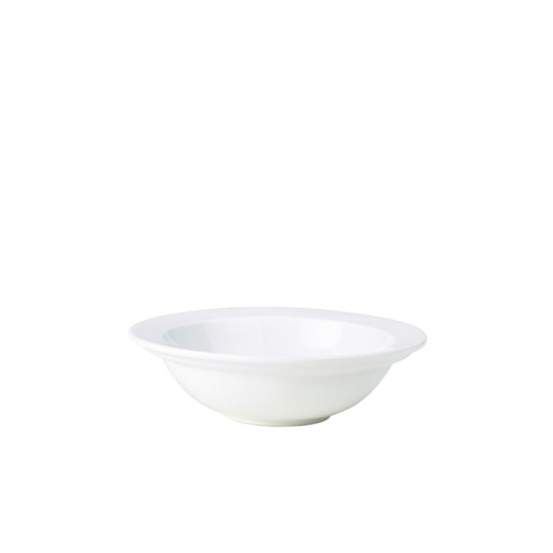 Genware Porcelain Rimmed Oatmeal Bowl 16cm/6.25 Genware Porcelain Rimmed Oatmeal Bowl 16cm/6.25