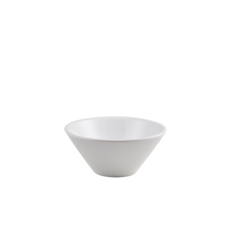 Genware Porcelain Low Conical Bowl 13.5cm/5.25 Genware Porcelain Low Conical Bowl 13.5cm/5.25