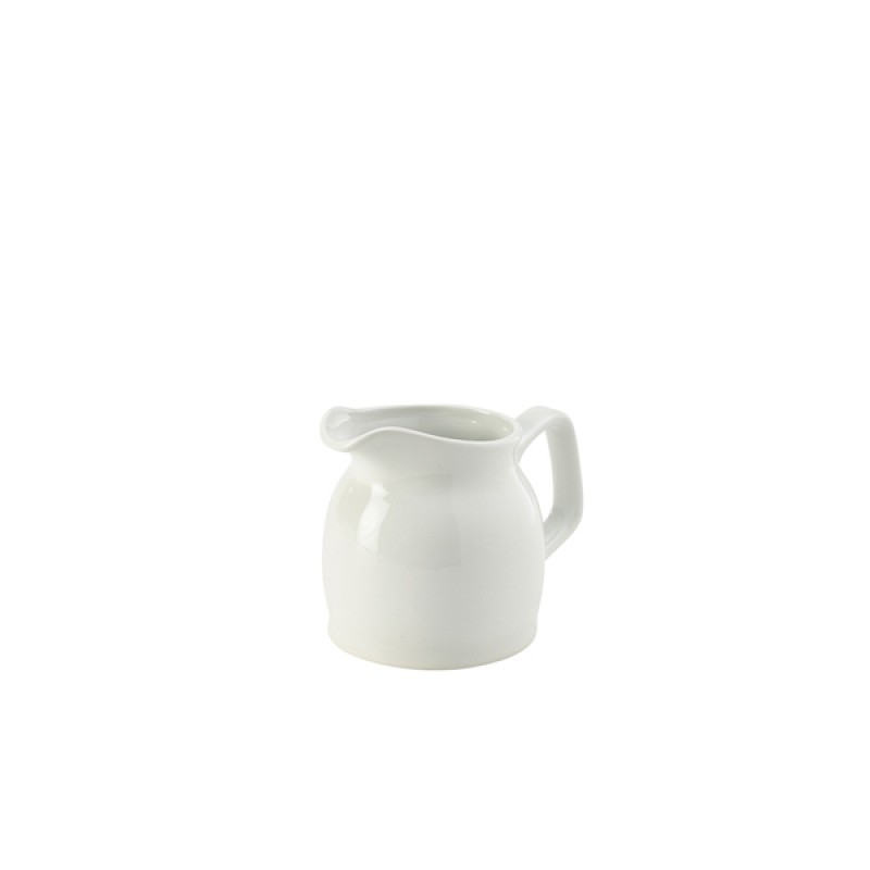 Genware Porcelain Jug 28cl/10oz Genware Porcelain Jug 28cl/10oz
