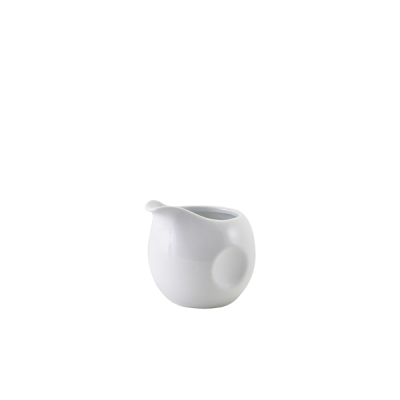 GenWare Porcelain Pinched Milk Jug 8cl/2.8oz GenWare Porcelain Pinched Milk Jug 8cl/2.8oz