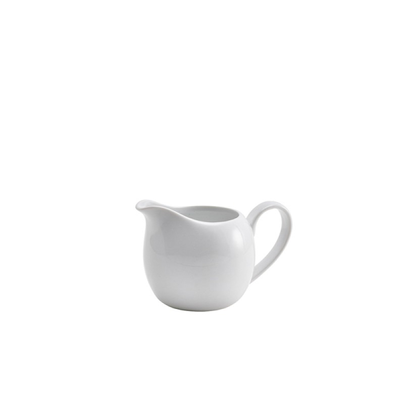 Genware Porcelain Black Jug 14cl/5oz Genware Porcelain Black Jug 14cl/5oz