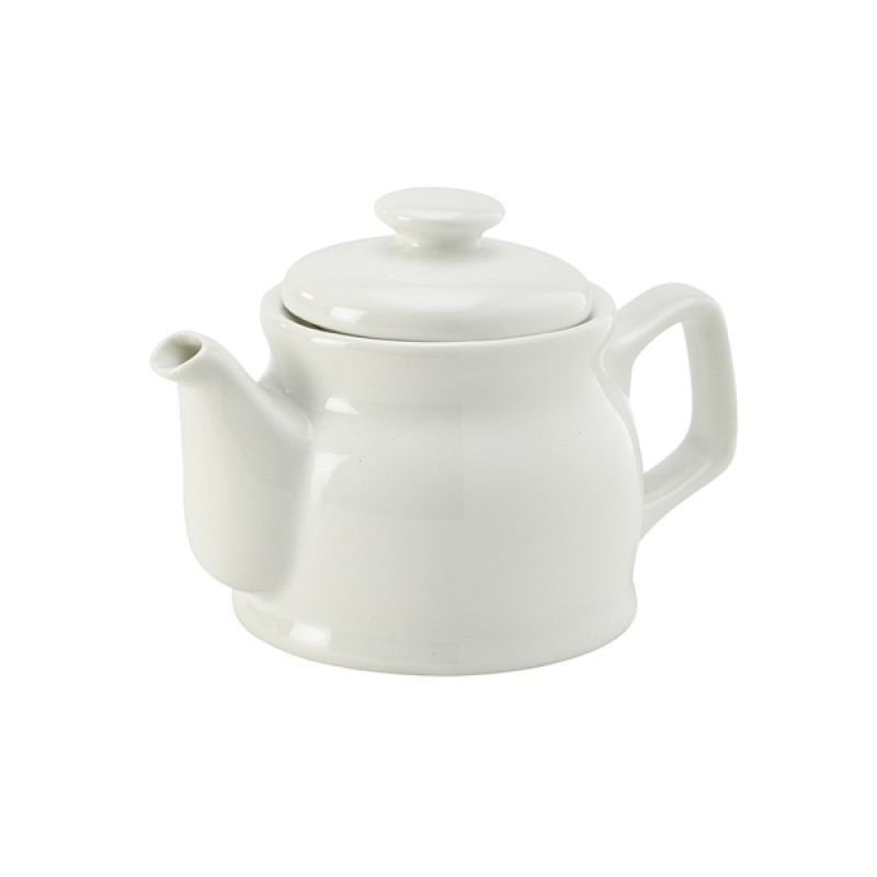 Genware Porcelain Teapot 45cl/15.75oz Genware Porcelain Teapot 45cl/15.75oz