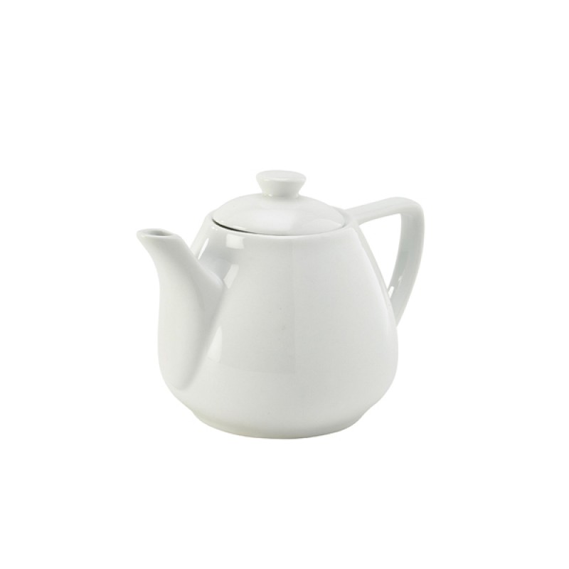 Genware Porcelain Contemporary Teapot 45cl/16oz Genware Porcelain Contemporary Teapot 45cl/16oz