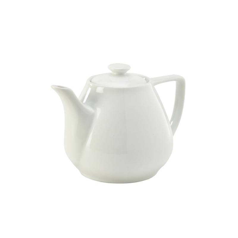 Genware Porcelain Contemporary Teapot 92cl/32oz Genware Porcelain Contemporary Teapot 92cl/32oz