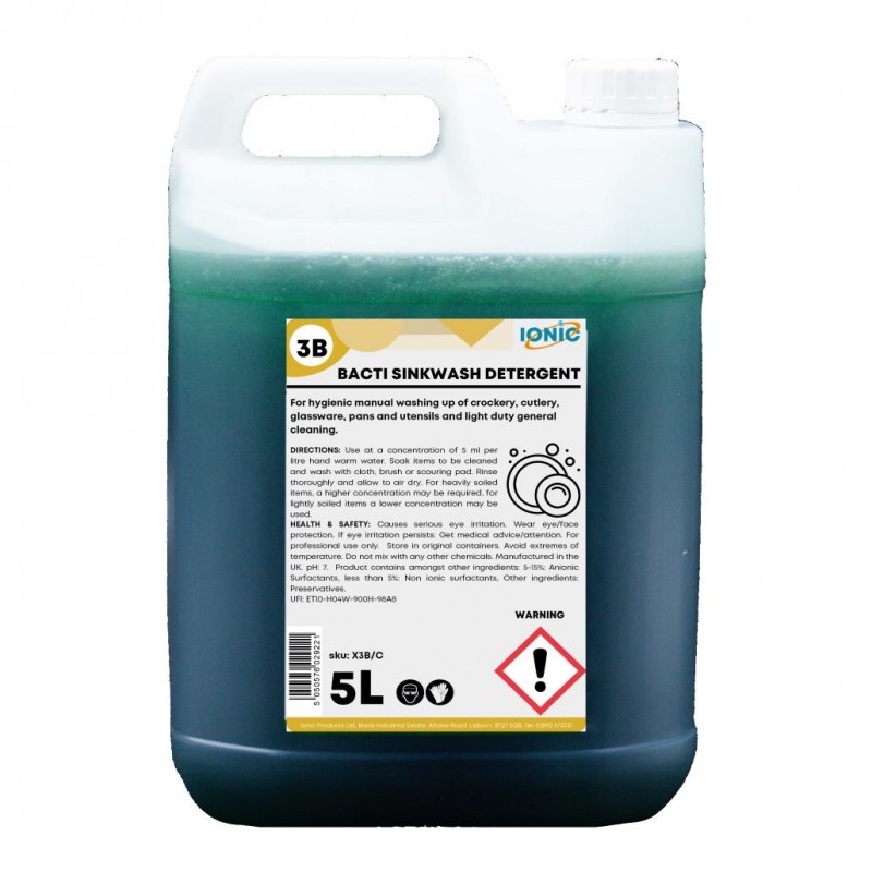 3B Bacti Sinkwash Detergent (2x5L)