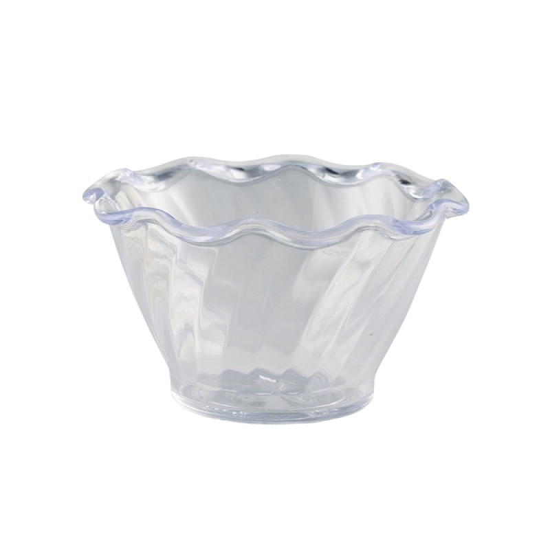Tulip Dessert Dish Clear 159ml 95 x 55mm Tulip Dessert Dish Clear 159ml 95 x 55mm