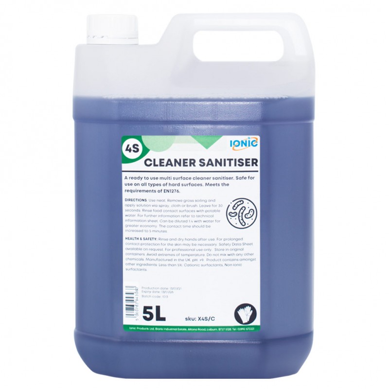 4S Cleaner Sanitizer (2x5L)