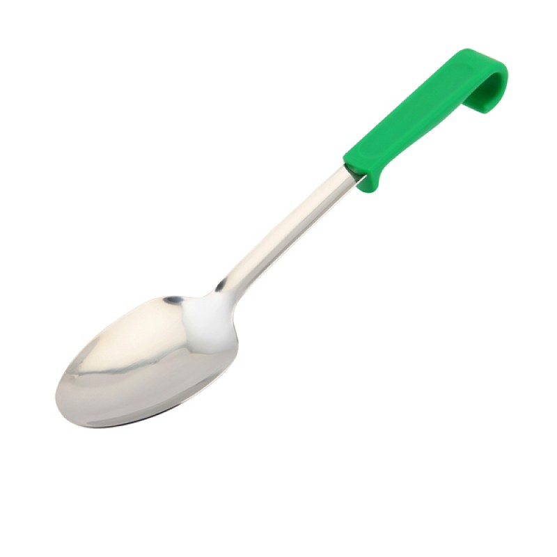 Genware Plastic Handle Spoon Plain Green Genware Plastic Handle Spoon Plain Green