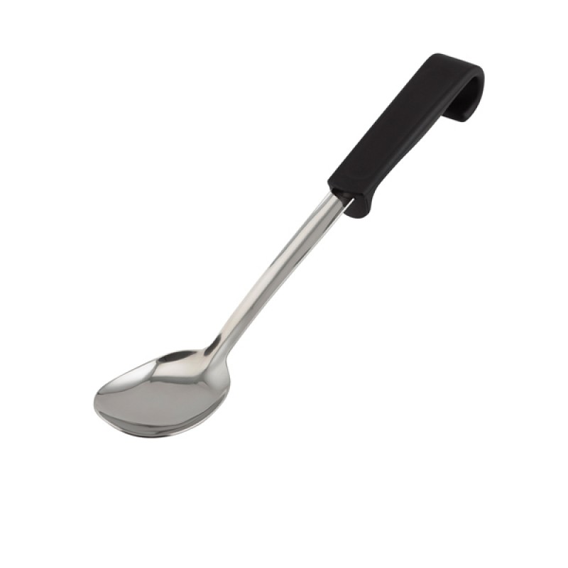 Genware Plastic Handle Small Spoon Black Genware Plastic Handle Small Spoon Black