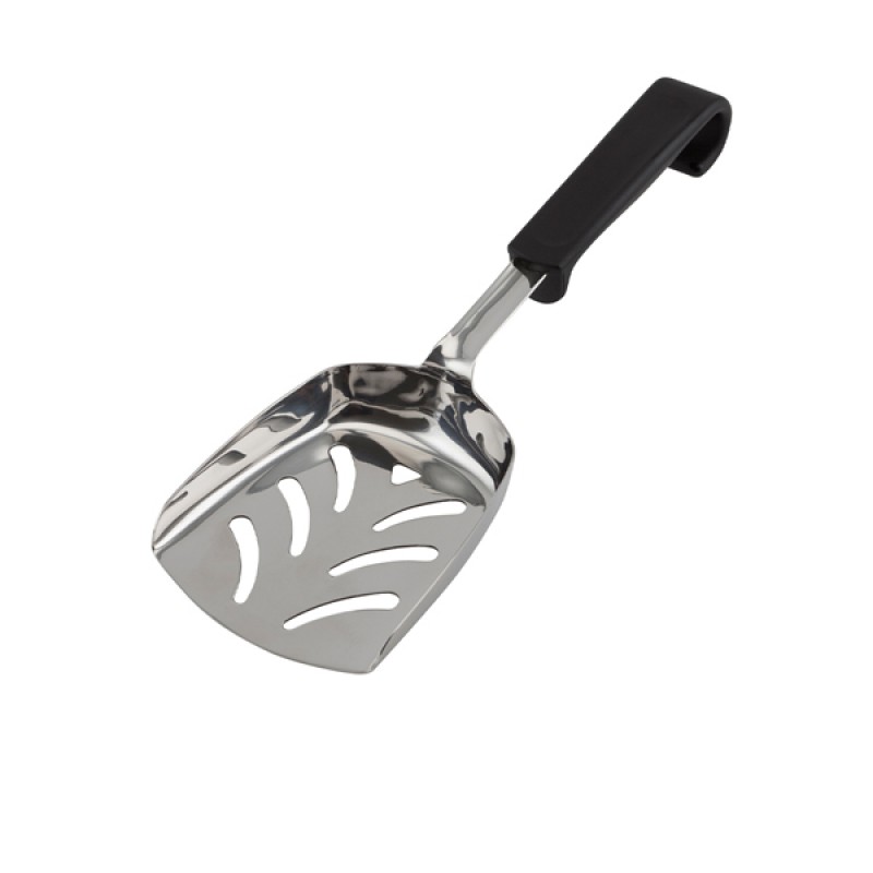 Genware Plastic Handle Chip Scoop Black Genware Plastic Handle Chip Scoop Black