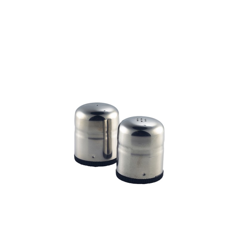 GenWare Mini Stainless Steel Salt And Pepper Set GenWare Mini Stainless Steel Salt And Pepper Set