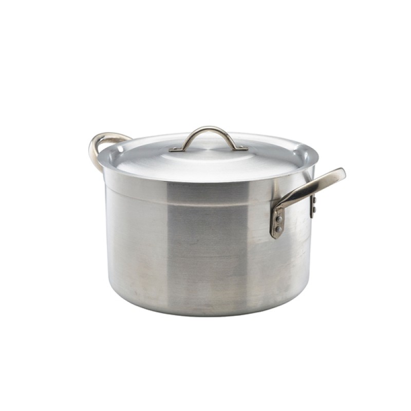 Aluminium Stewpan With Lid 11.5Litre Aluminium Stewpan With Lid 11.5Litre